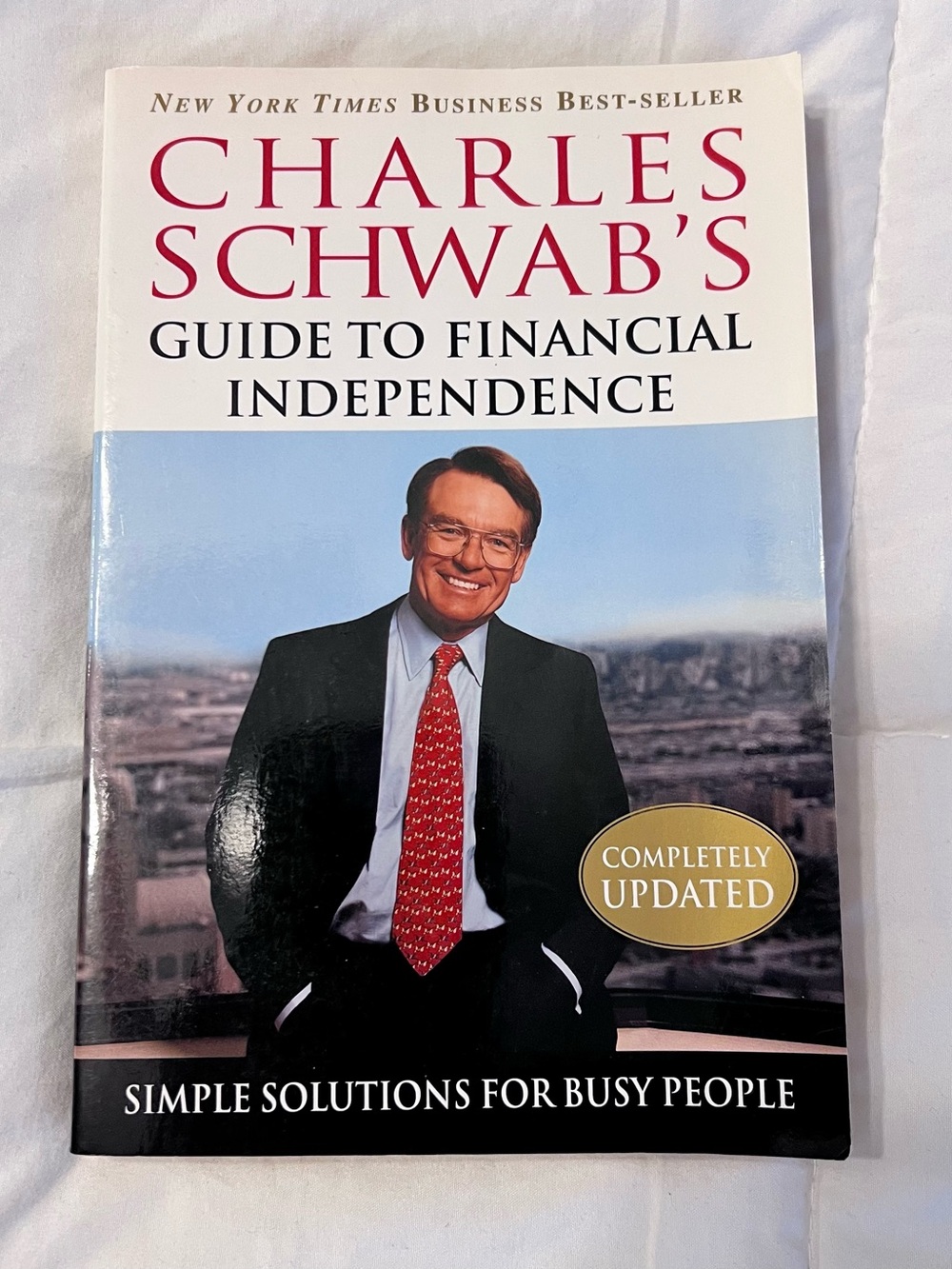 Charles Schwab's Guide to Financial Independence - Red & White Cover
